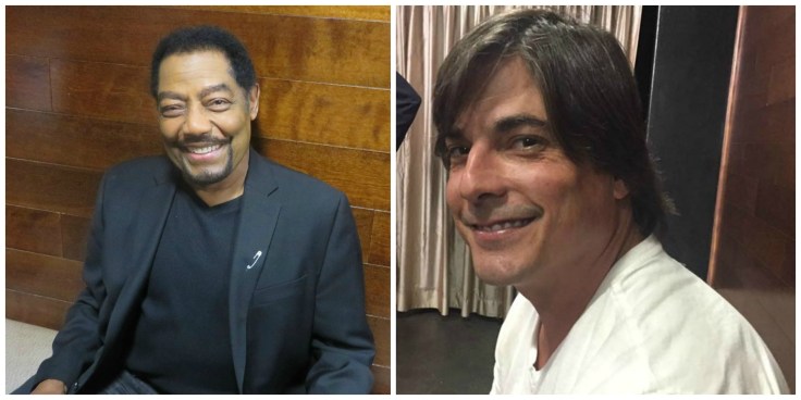 James Reynolds and Bryan Dattilo -- Abe and Lucas, DAYS OF OUR LIVES