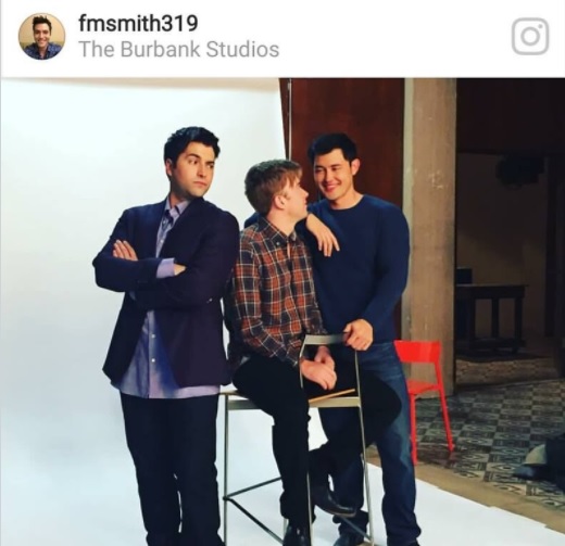 Freddie Smith, Chandler Massey and Christopher Sean (Sonny, Will and Paul, DAYS OF OUR LIVES)